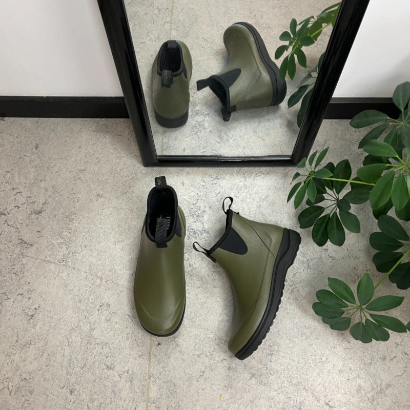 Grønn luksus gummistøvel med svangstøtte fra Green Comfort