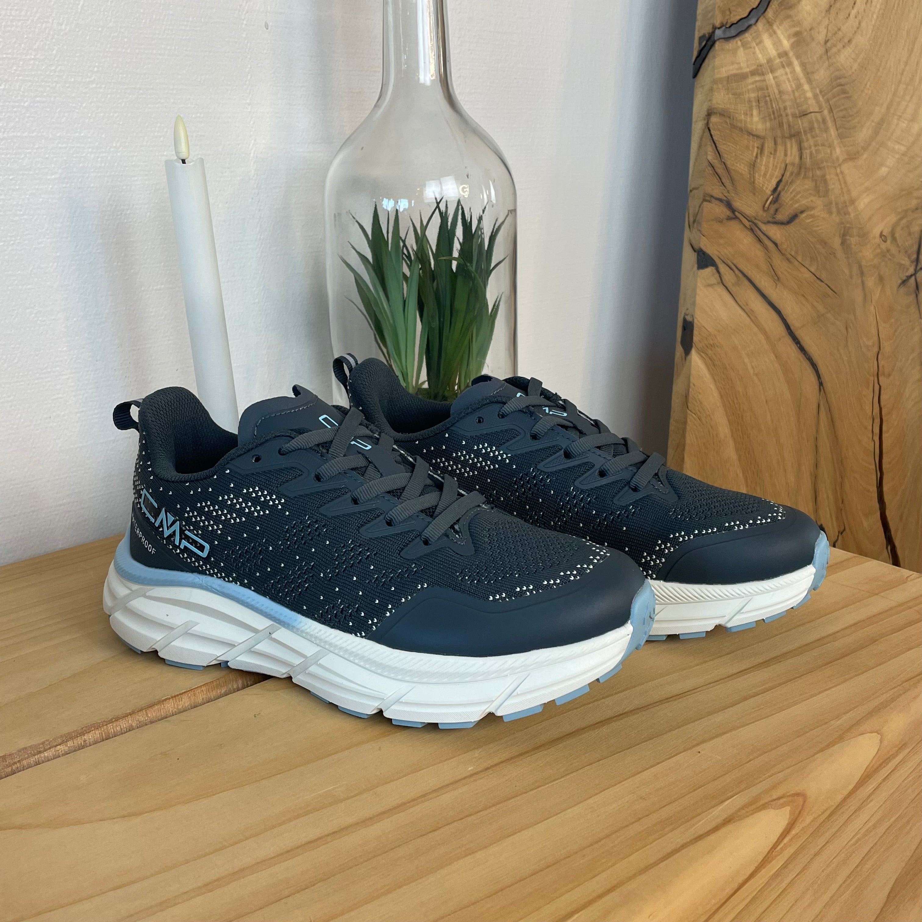 CMP Rahmsy WP – grå vanntett sneaker med støtdemping