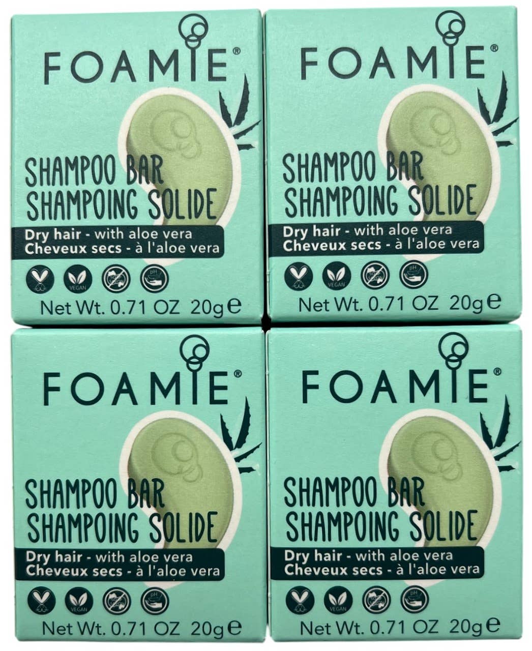 FOAMIE fast sjampo i reisestørrelse