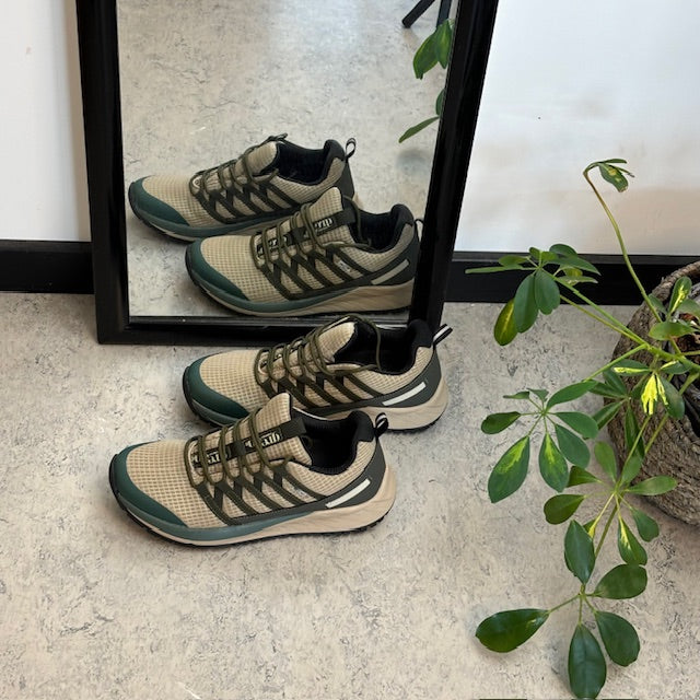 Brune vanntette sko fra Green Comfort med god svangstøtte