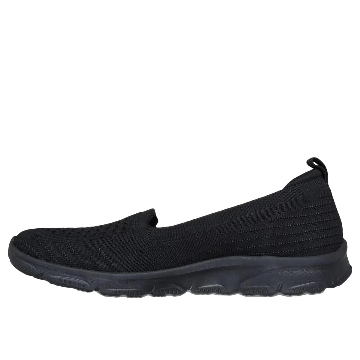 Svart ballerina med Arch Fit fra Skechers
