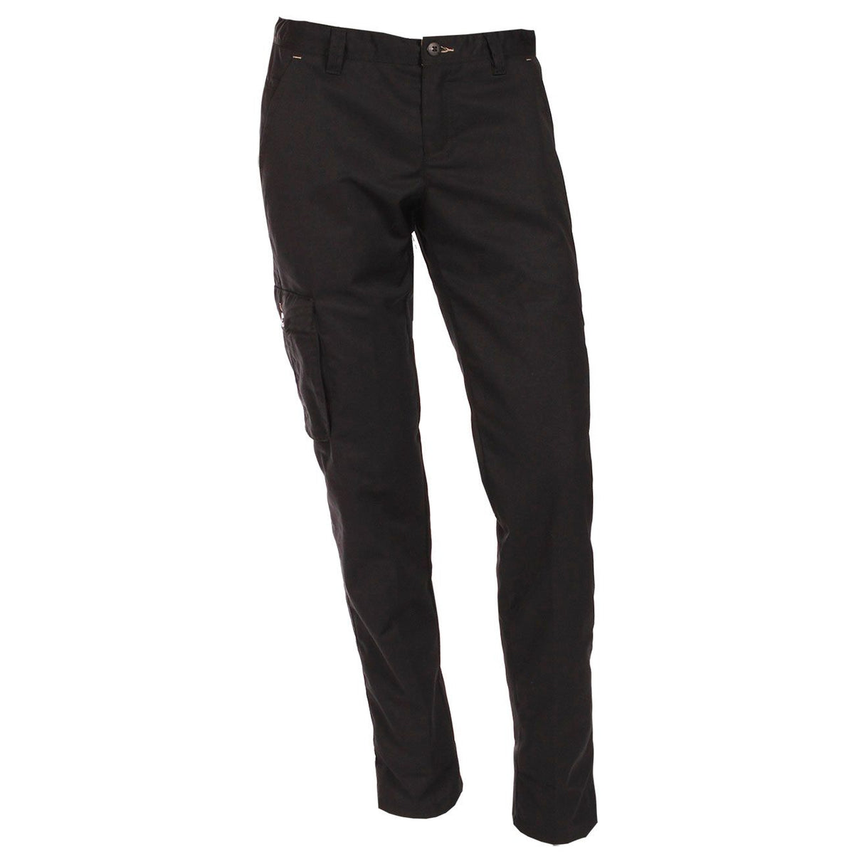 Nybo Sort Dame Perfect Fit Chinos, God Passform