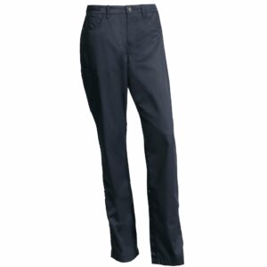 Nybo Navy Dame Super Cool Jeans, klassisk passform, stretch, justerbar lengde