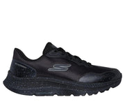 Svart vanntett løpesko til dame fra Skechers
