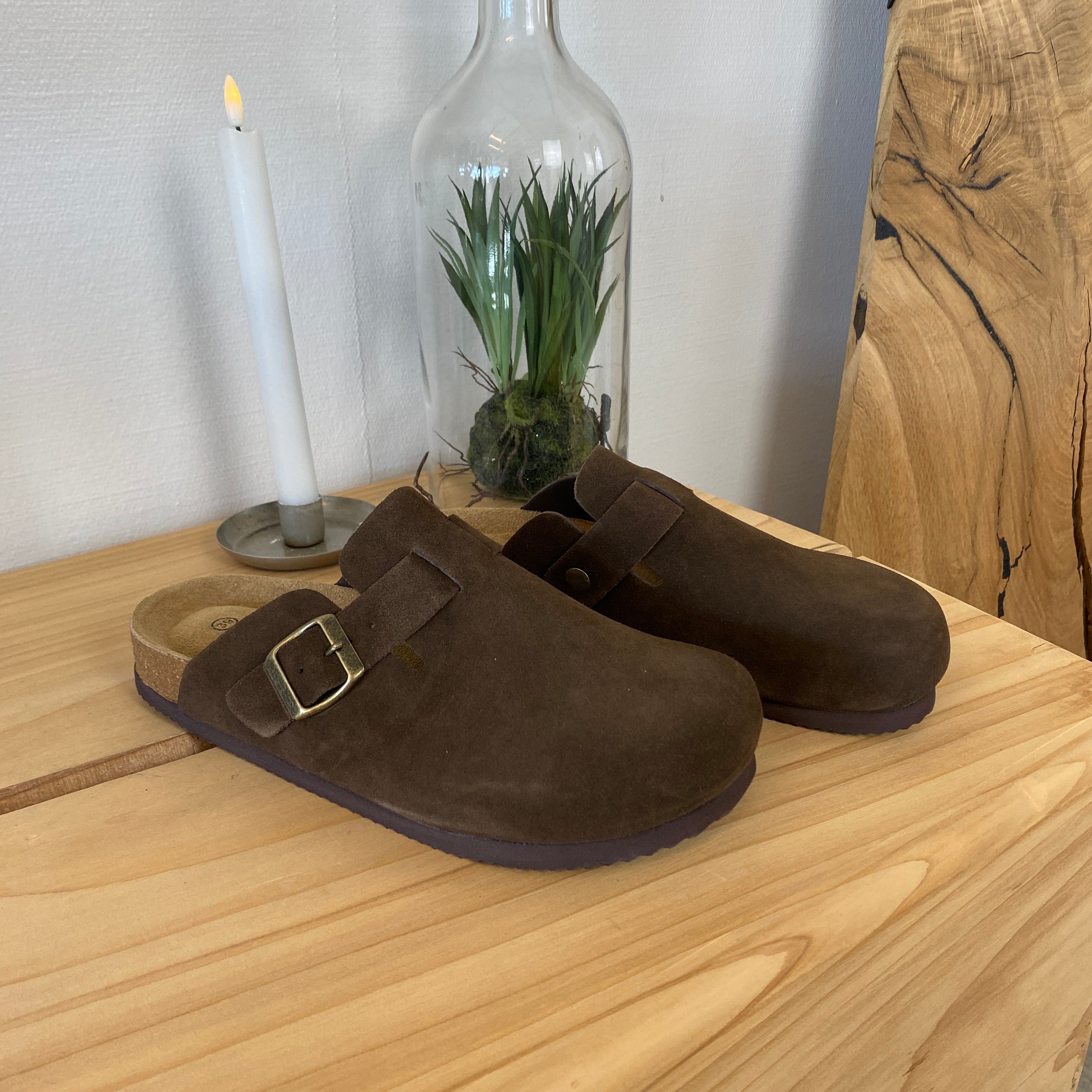 Mørkebrune clogs fra Cph-Copenhagen