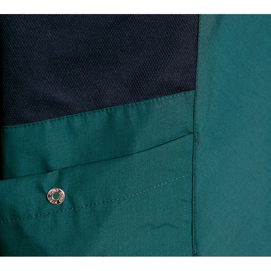 Nybo mørkegrønn dametunika Sporty Mix, elastisk, pustende, komfortabel