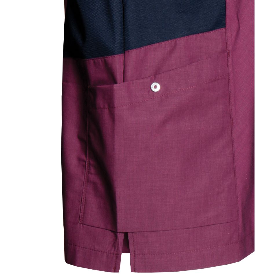 Nybo Bordeaux dametunika, Sporty Mix, pustende, stretch, komfort