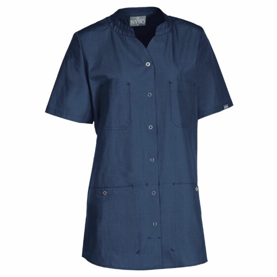 Nybo Damebusseronne Nature Navy – Stretch, Økologisk bomull