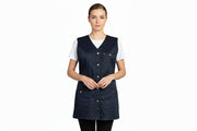 Nybo Navy Dame Super Cool Vest, lang, justerbar, slitesterk