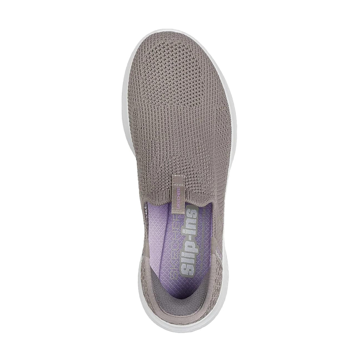 Beige tøfler fra Skechers