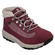 Bordeaux vanntett damesstøvel fra Skechers