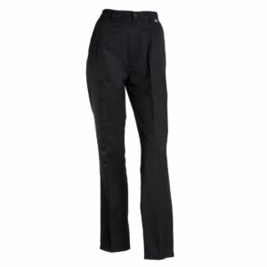 Nybo Sort Dame Club-Classic Bukse, Elastisk bak, Fleksibel, Pressfold