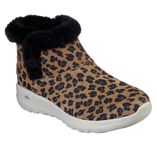 Støvel med leopardmønster fra Skechers
