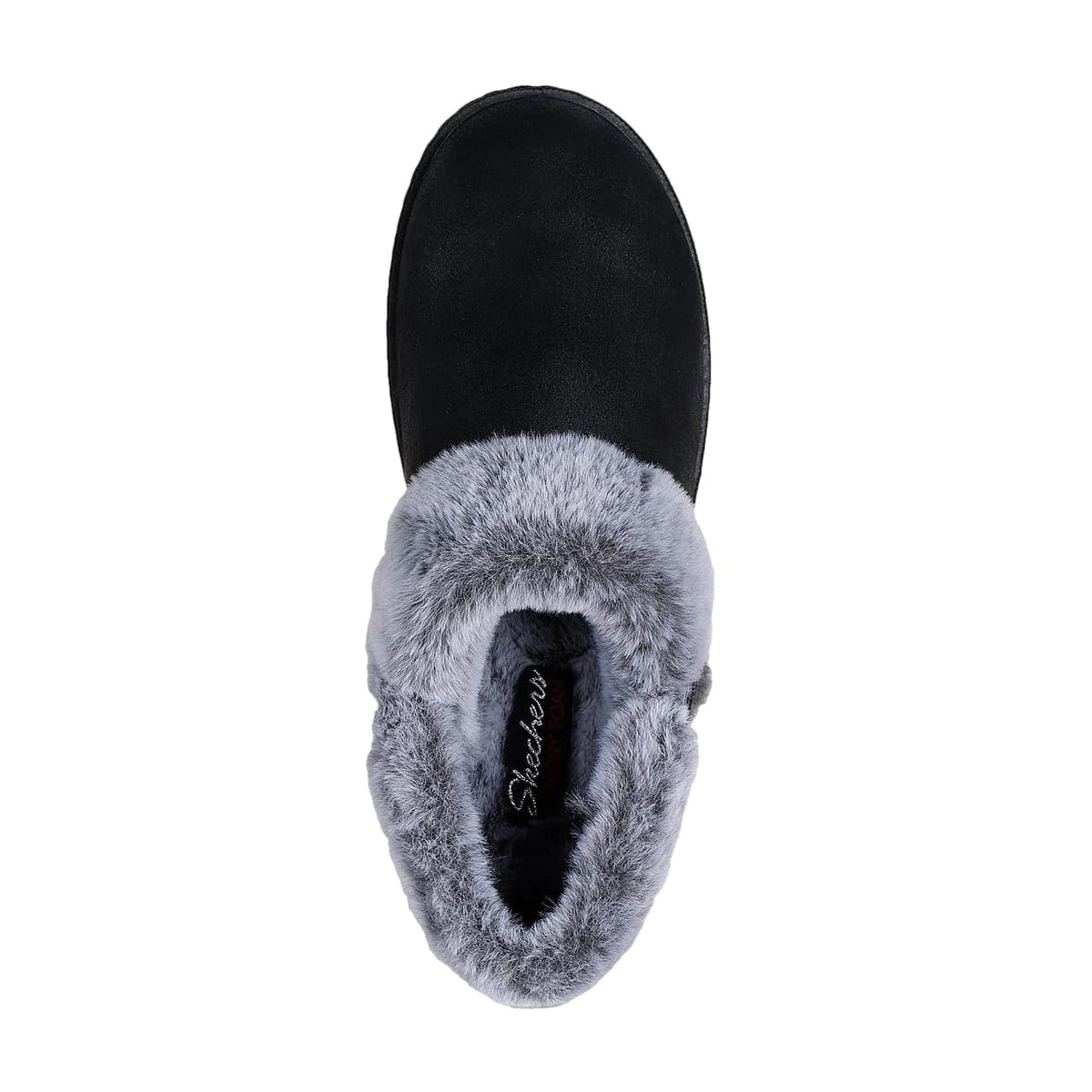 Sorte tøfler fra Skechers