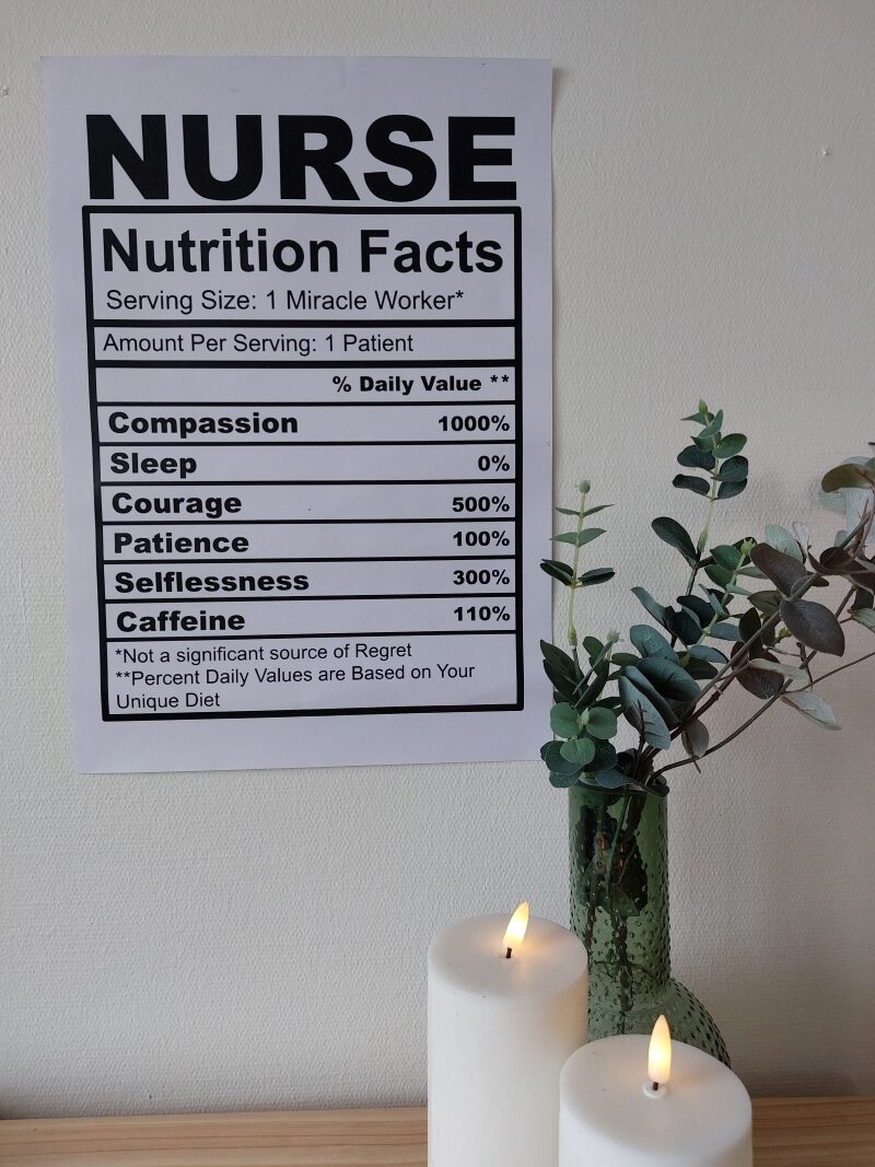 Sykepleier plakat