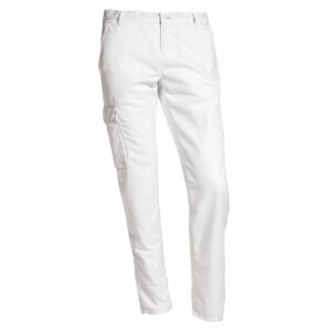 Nybo Hvite Herre Perfect Fit Chinos, Justerbar Midje, God Passform