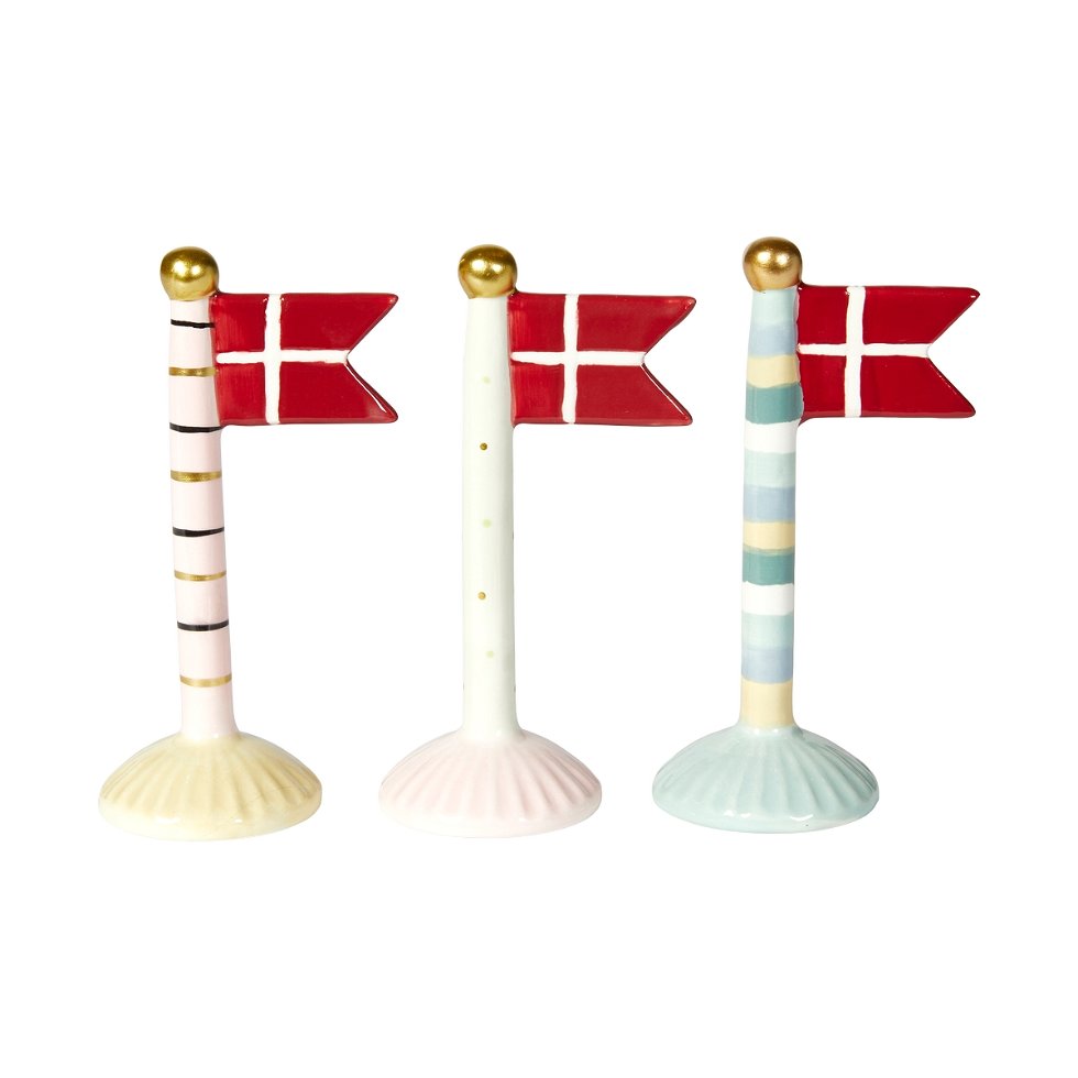 Hurra, la oss feire deg, flagg 14 cm