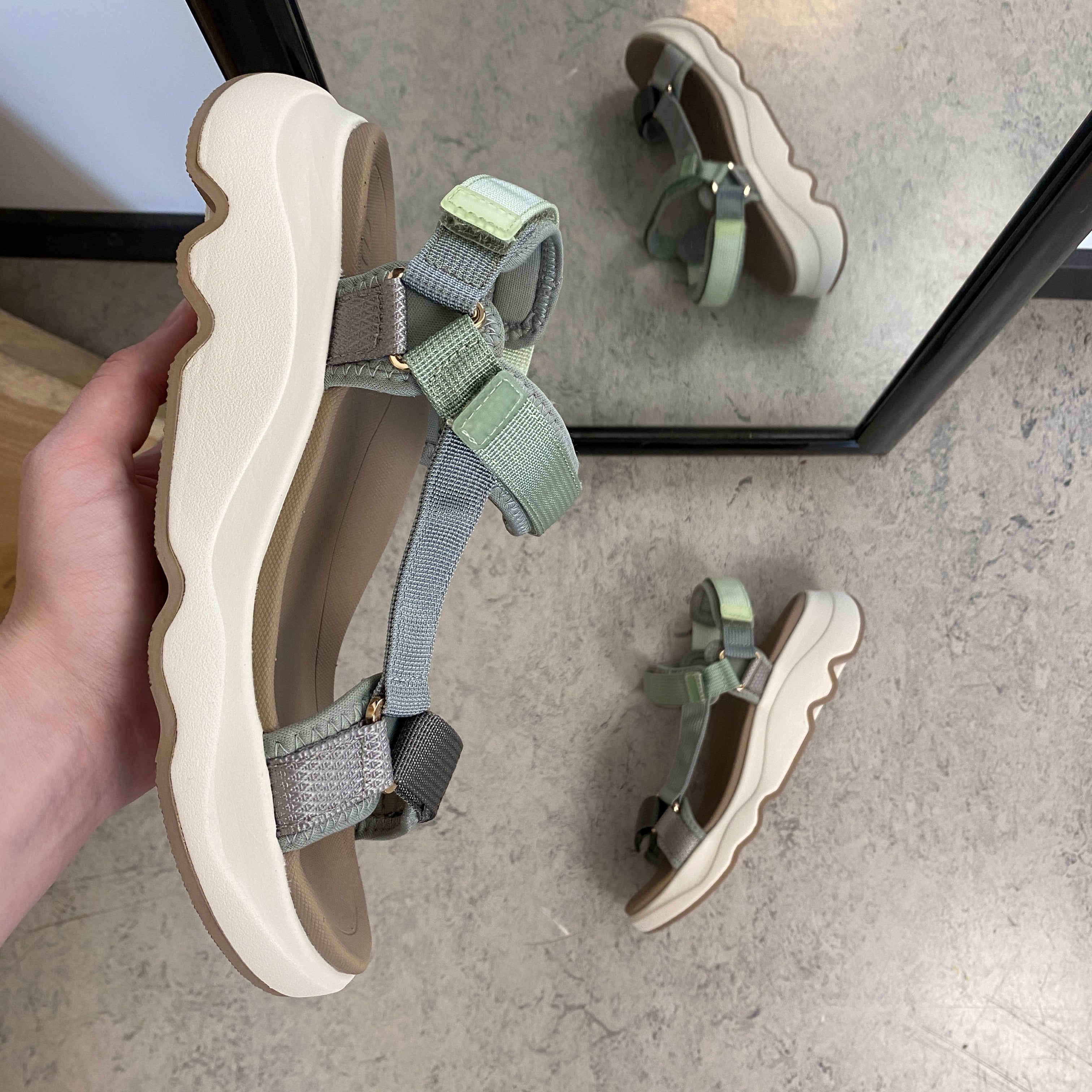 Green Comfort sandal - Lett, støtabsorberende sandal med optimal støtte hele dagen