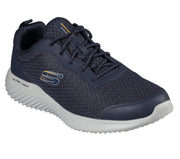 Lette mørkeblå snøresko til herre fra Skechers