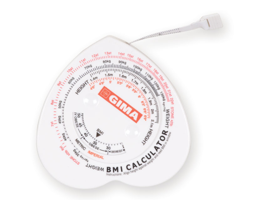 Målebånd med BMI