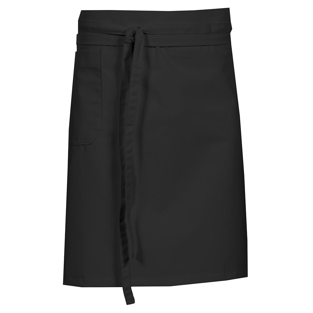Nybo svart unisex pick-up-forkle med lomme