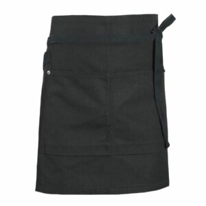 Nybo svart New Nordic unisex forkle — slitesterkt med lommer