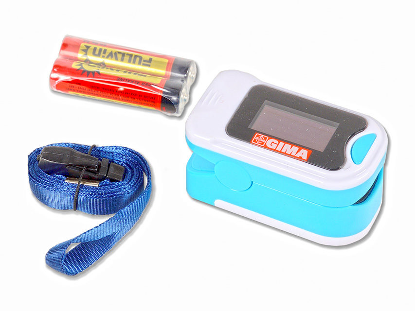 Oximeter måler oksygenmetningen i blodet