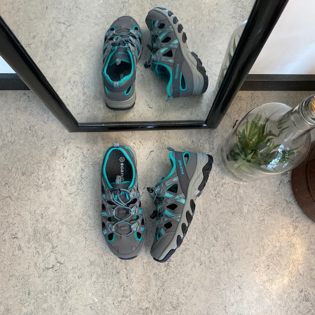Lukket trekkingsandal – Komfort, støtte og ventilasjon i ett design