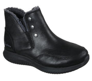 Svart foret ankelstøvel fra Skechers