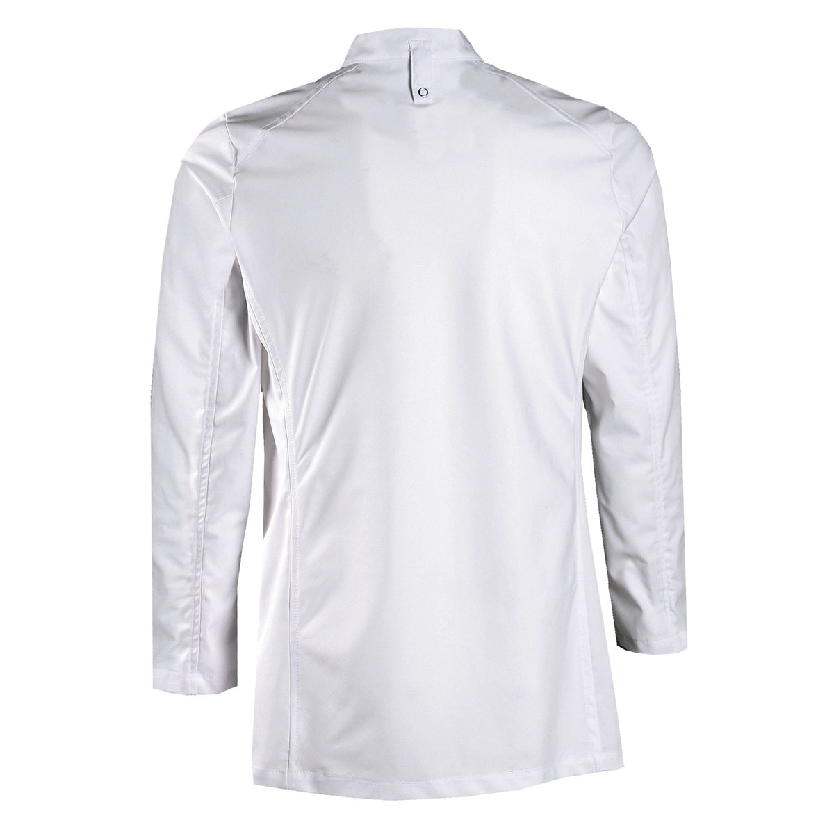 Nybo Hvit Unisex New Nordic Kokkjakke, Langermet