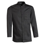 Nybo Sort Unisex New Nordic Kokkejakke – langermet, komfortabel, strekkbar