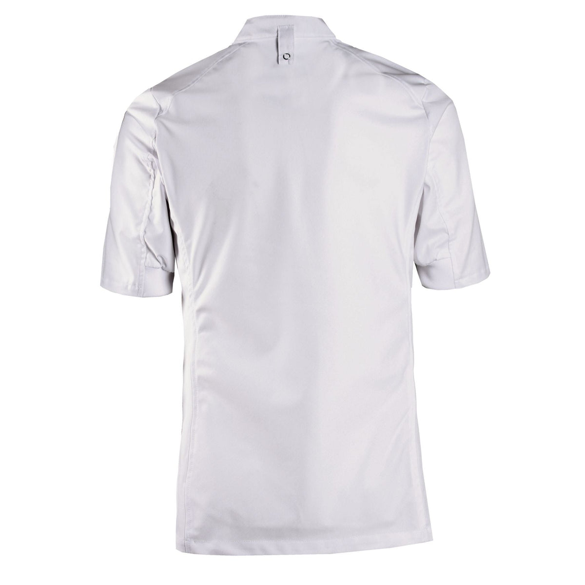 Nybo Hvit Unisex New Nordic Kokkjakke, Kortermet