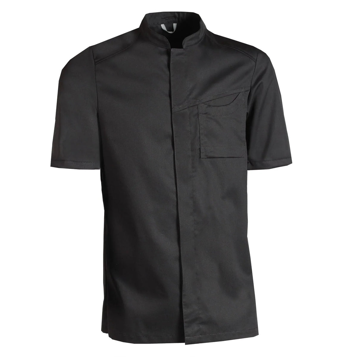 Nybo Sort Unisex New Nordic Kokkjakke, Kortermet