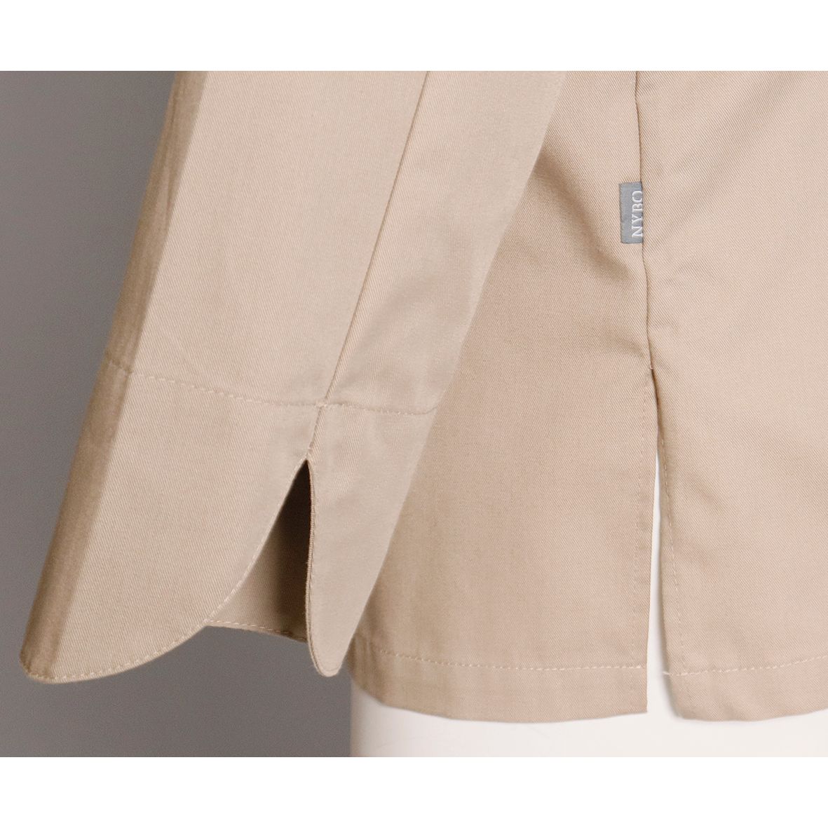 Nybo Khaki Unisex New Nordic Kokkjakke, Langermet