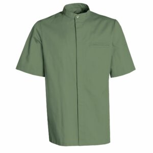 Nybo Grønn Unisex New Nordic Kokkjakke, Kortermet