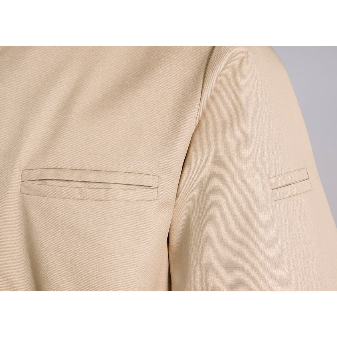 Nybo Khaki Unisex New Nordic Kokkjakke, Kortermet