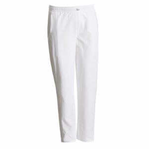 Nybo Hvite Unisex Move Treningsbukser — 4-veis stretch, komfort og justerbar passform