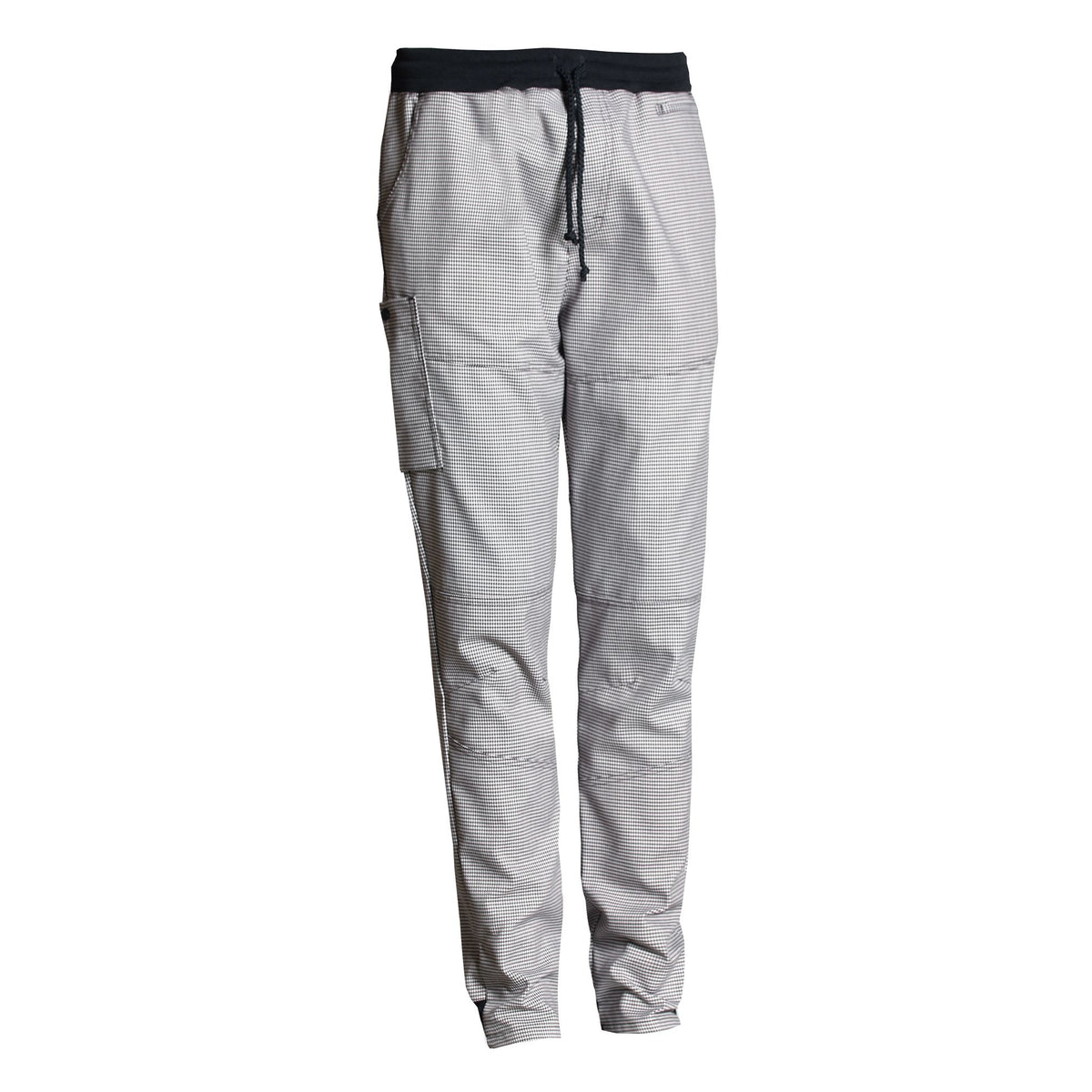 Nybo Sort-Hvit Pepita Unisex New Nordic Casual Bukse