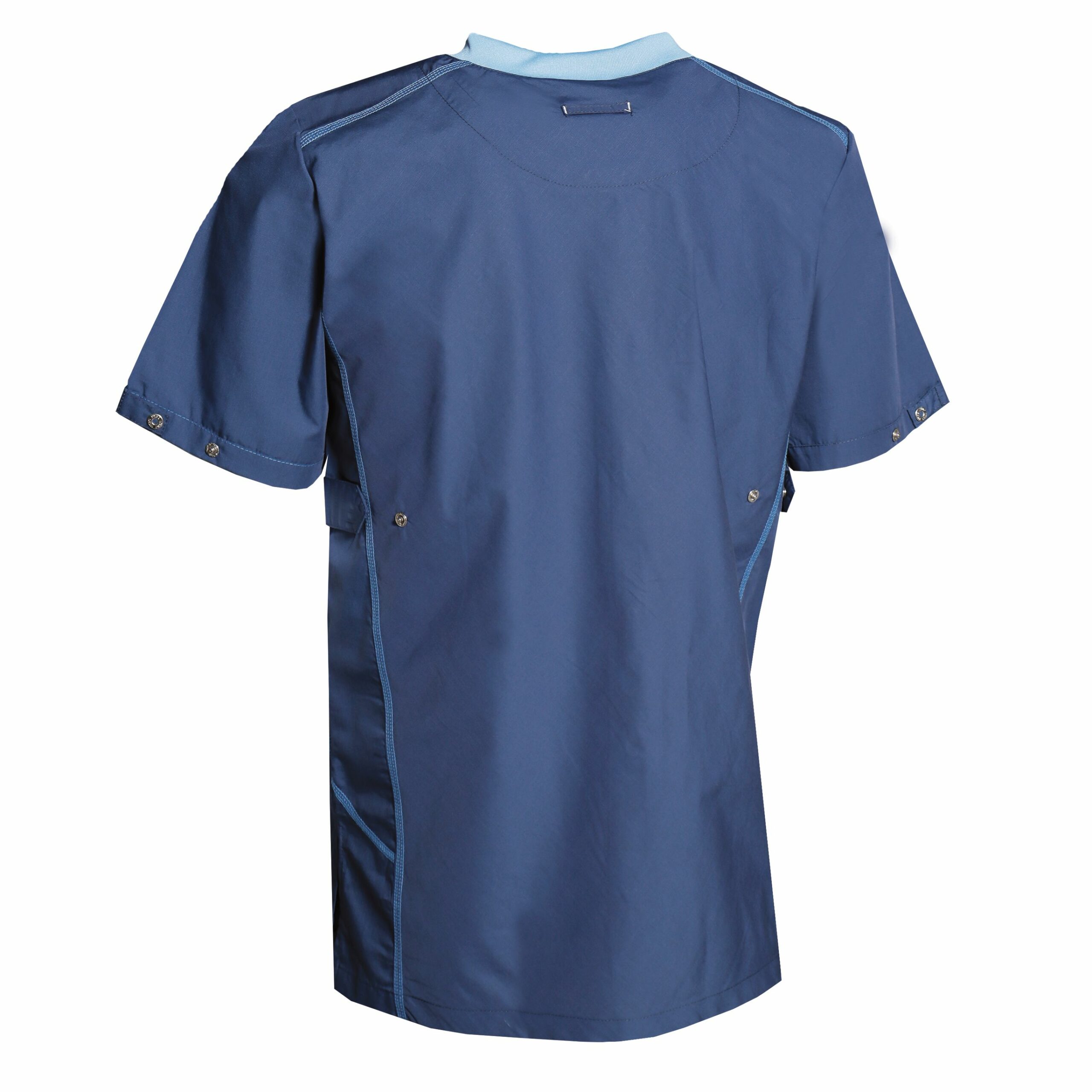 Nybo Navy unisex sporty tunika med slits for bevegelsesfrihet