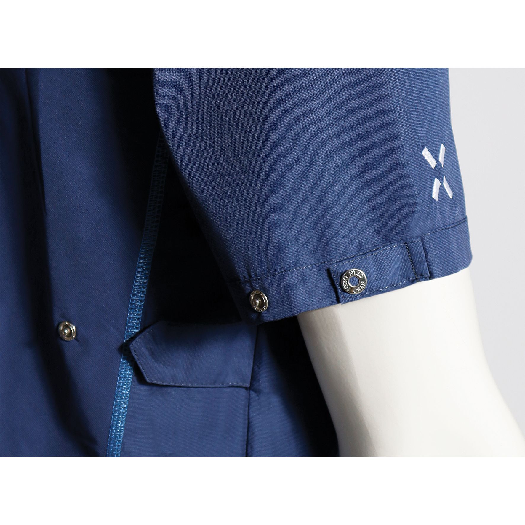 Nybo Navy unisex sporty tunika med slits for bevegelsesfrihet