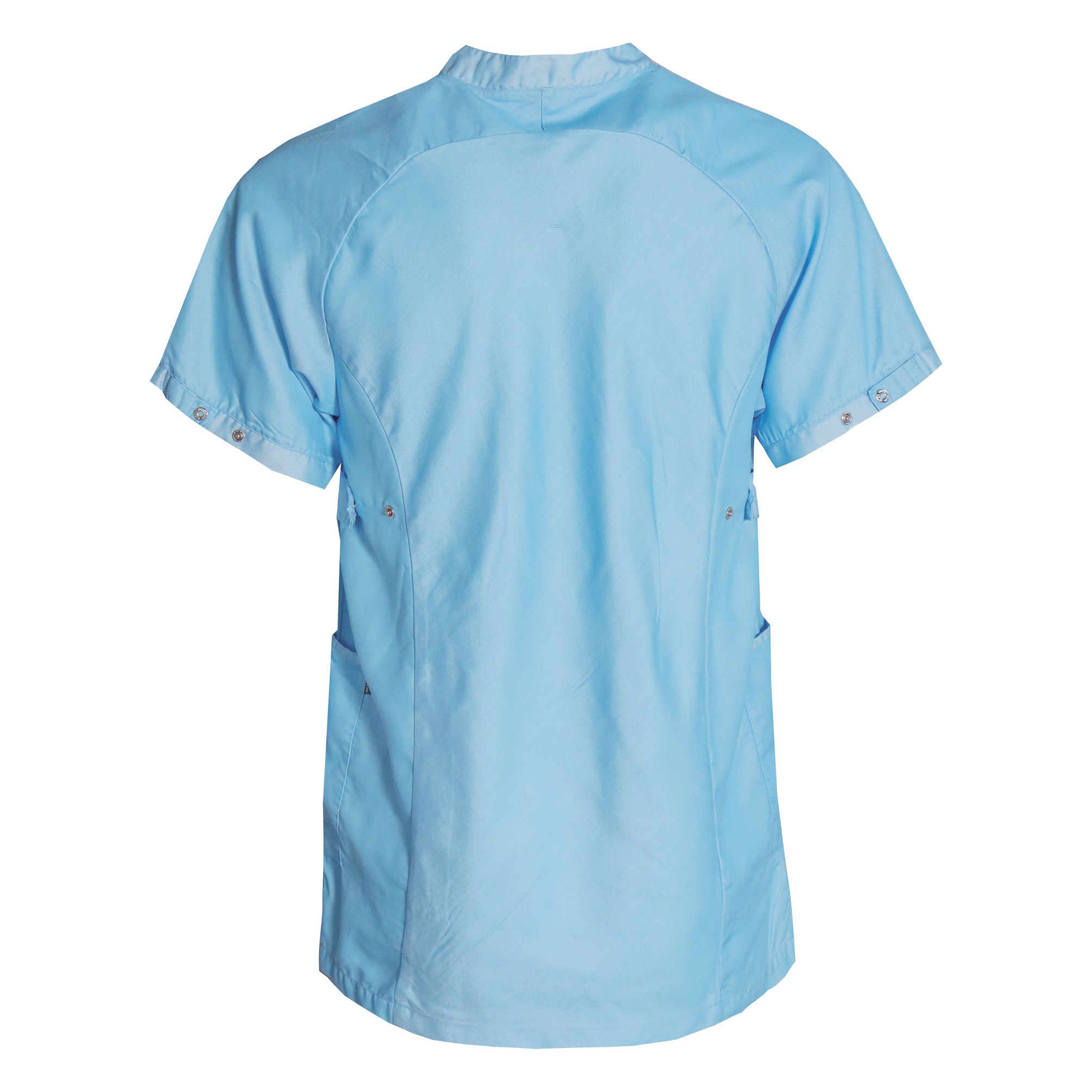 Nybo Turkis Unisex Comfort skjorte/tunika, strekkbar, pustende, justerbar