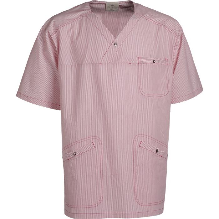 Nybo rosa stripete unisex Fresh busseronne, justerbar elastikk, slitesterk