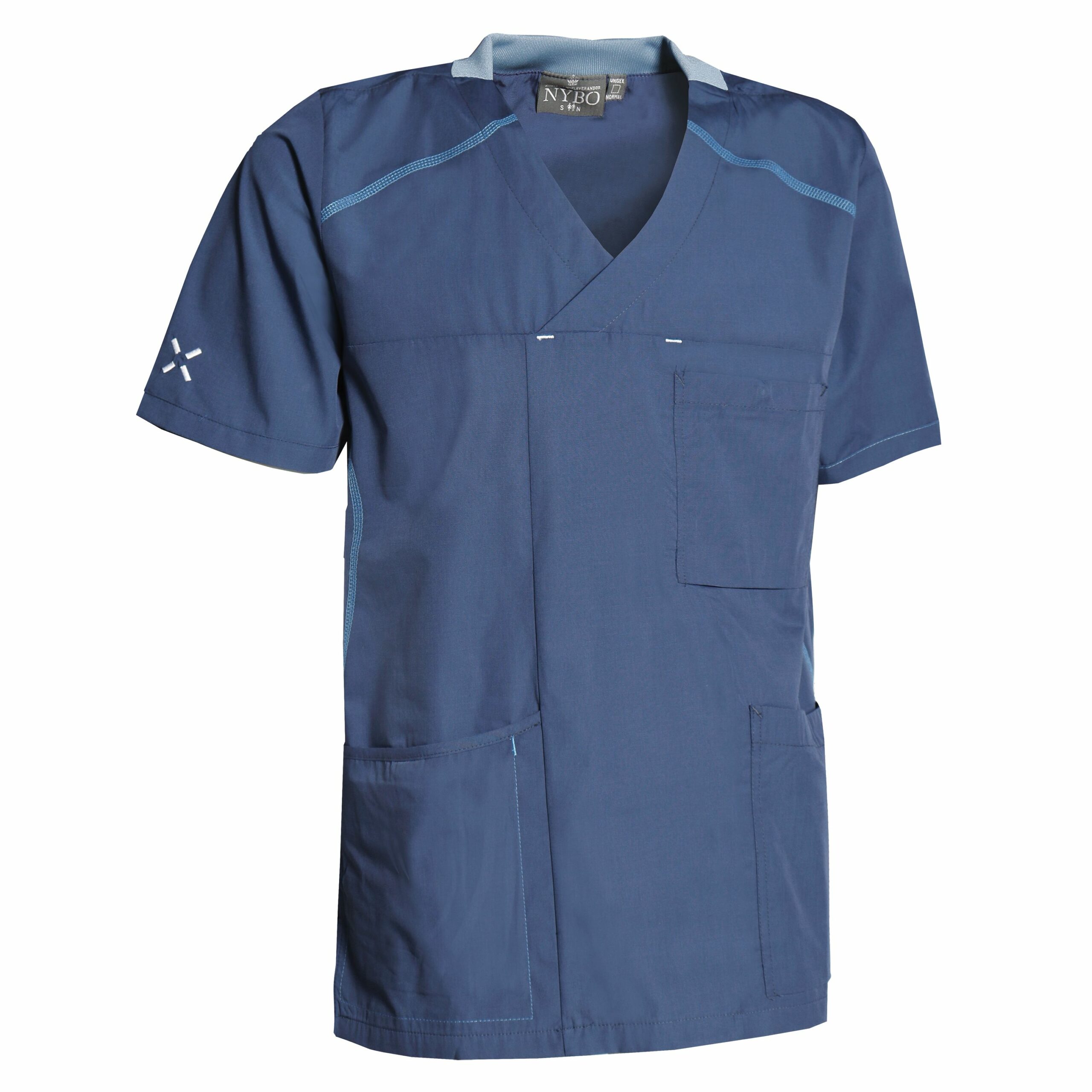 Nybo Navy unisex sporty busseronne, fleksibel og justerbar