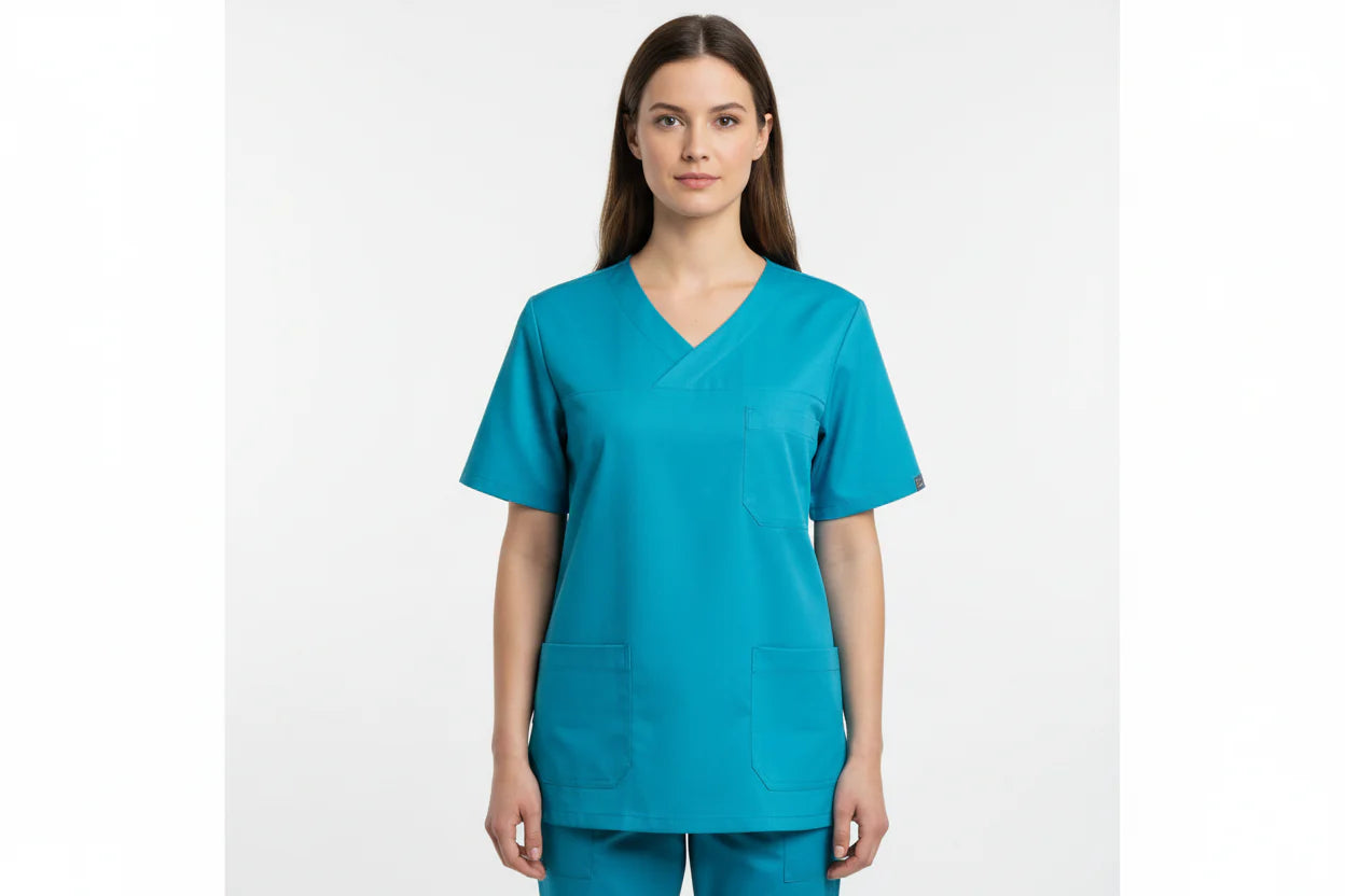 Nybo turkis unisex Charisma Premium busseronne — slitesterk, komfortabel, temperaturregulerende