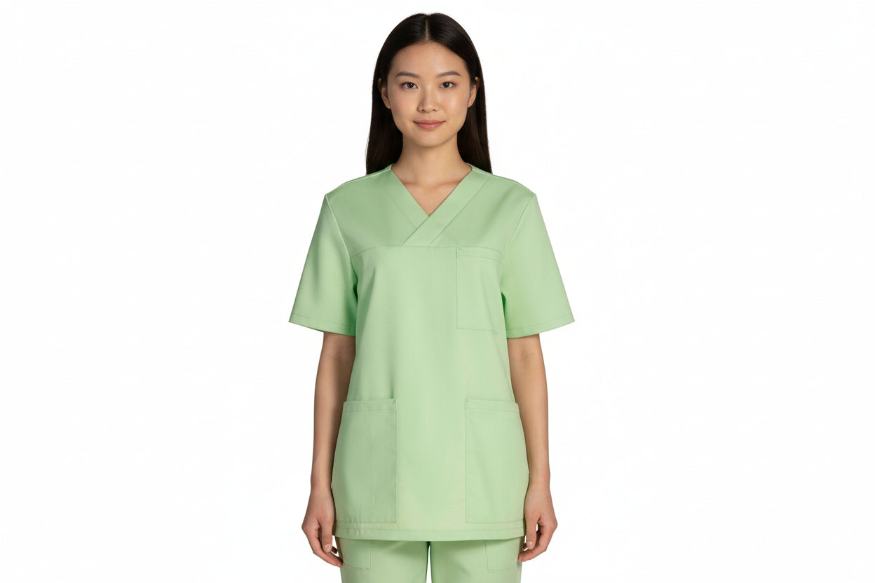 Nybo Lysegrønn Unisex HEART Busseronne, Pustende, Romslig Passform
