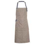 Nybo Khaki/Denimblå Unisex New Nordic Kuskeforkle, Justerbart, 3D-lommer