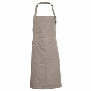 Nybo Khaki unisex New Nordic kuskeforkle, justerbart, store lommer