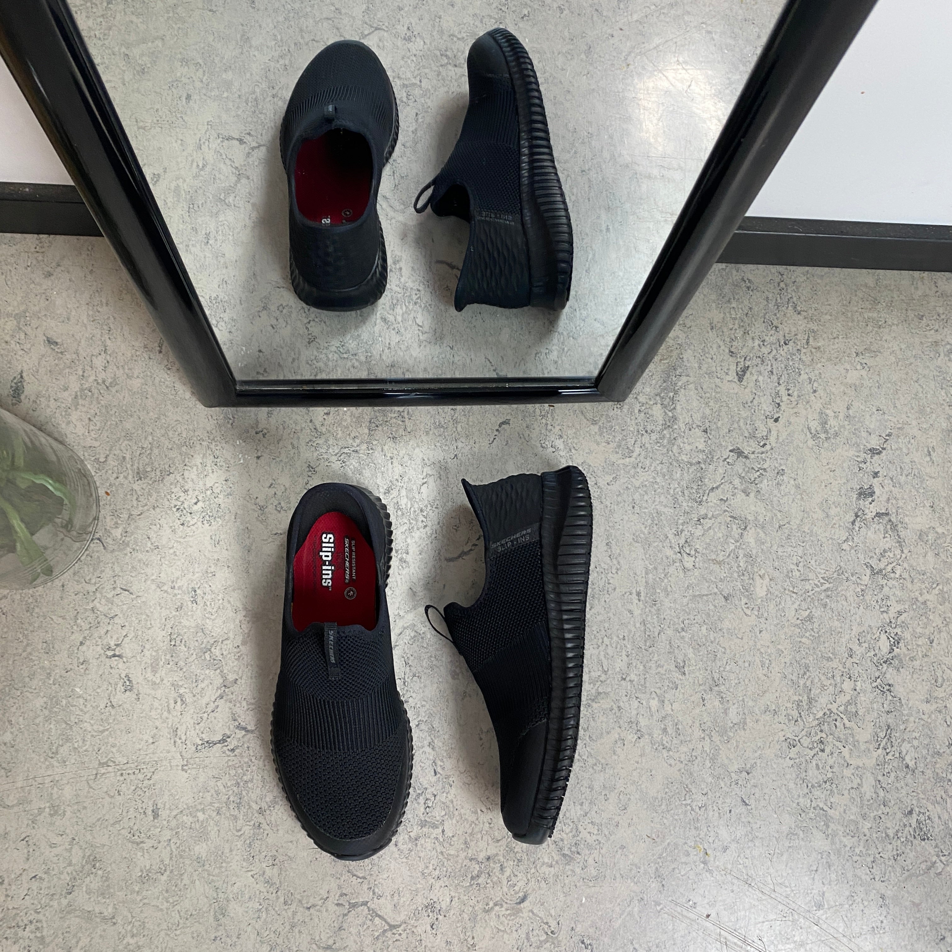 Skechers Work slip-in sko – Komfort & sikkerhet hele arbeidsdagen
