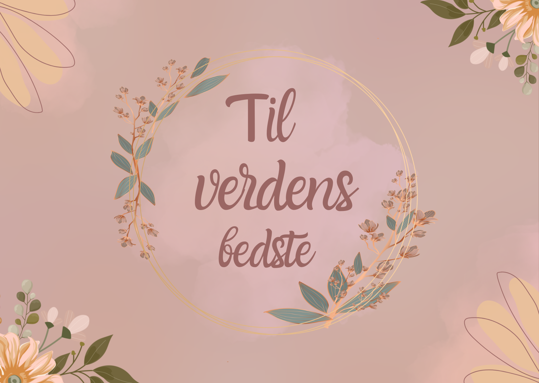 Til verdens beste, til- og fra-kort