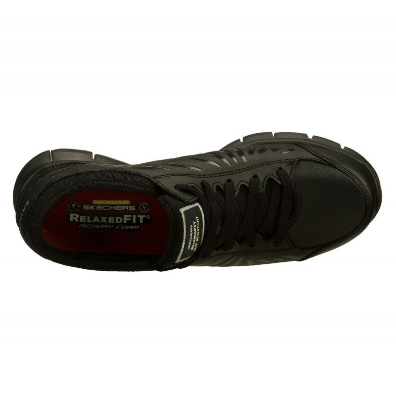 Skechers work-sko med sklisikre såler